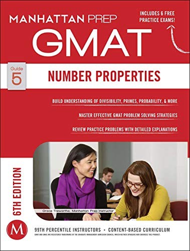 GMAT NUMBER PROPERTIES (MANHATTAN PREP GMAT STRATEGY **BRAND NEW**