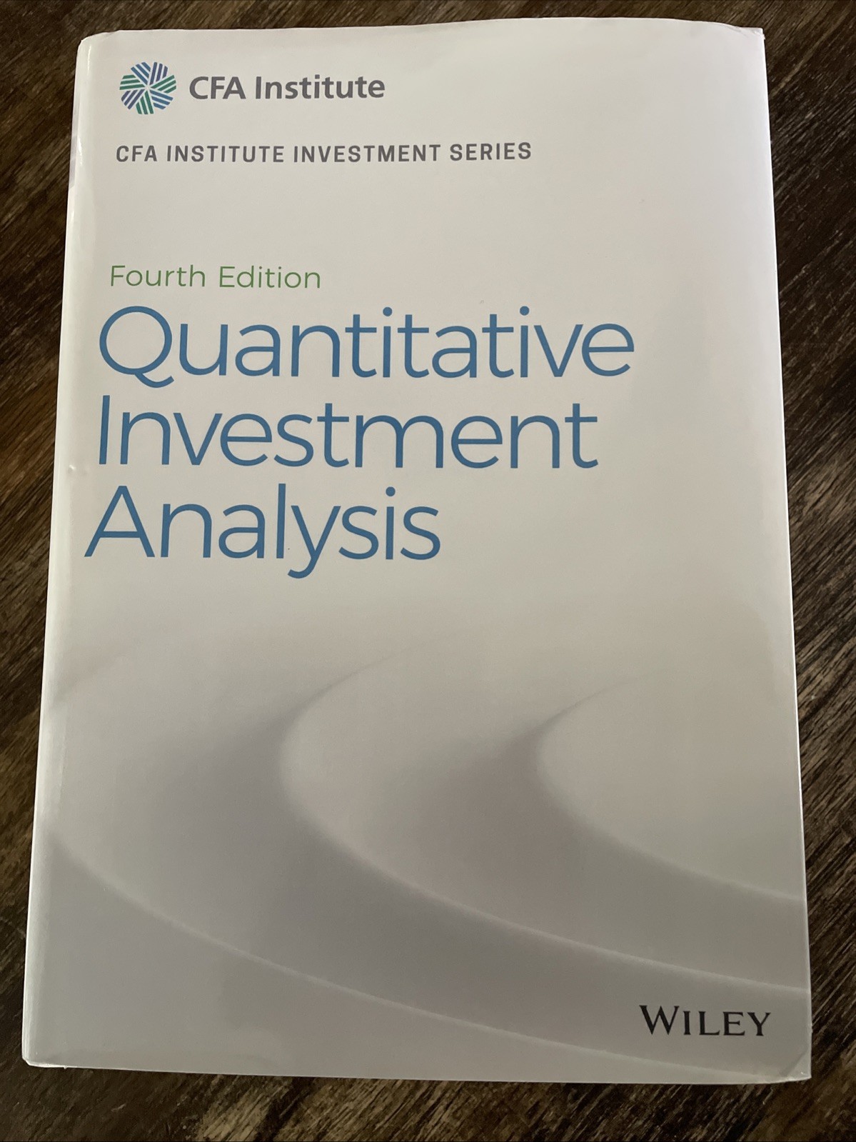 Quantitative Investment Analysis by CFA Institute Hardcover Book (2020)