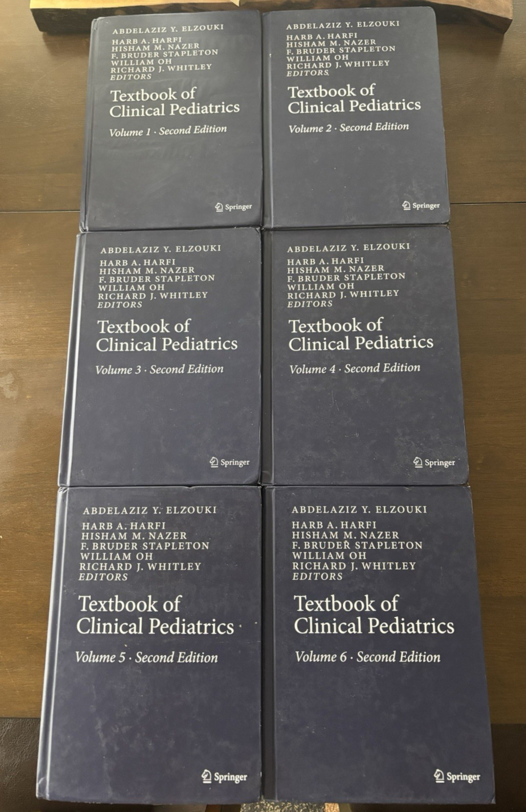 Textbook of Clinical Pediatrics Hardcover Volumes 1-6 Second Edition (2012)