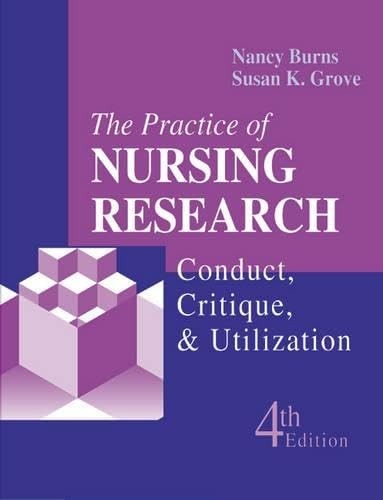 The Practice of Nursing Resear – GOOD
