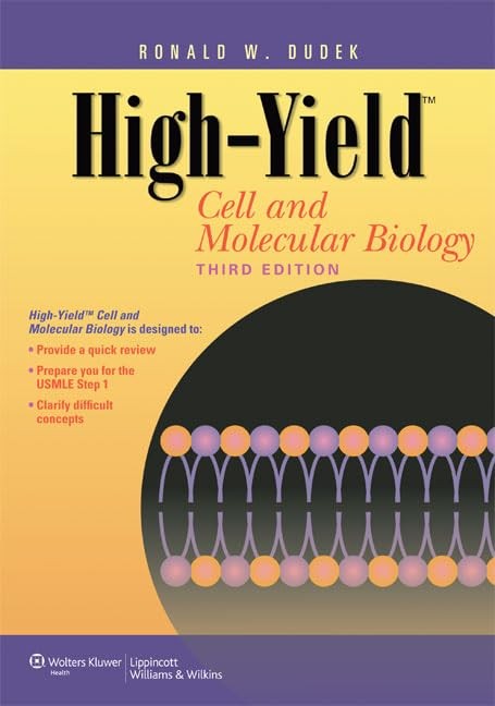 High-Yield™ Cell and Molecular Biology (High-Yield Series)