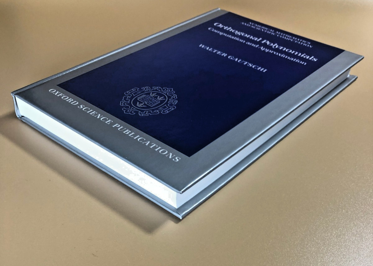 Numerical Mathematics and Scientific Computation Ser.: Orthogonal Polynomials :