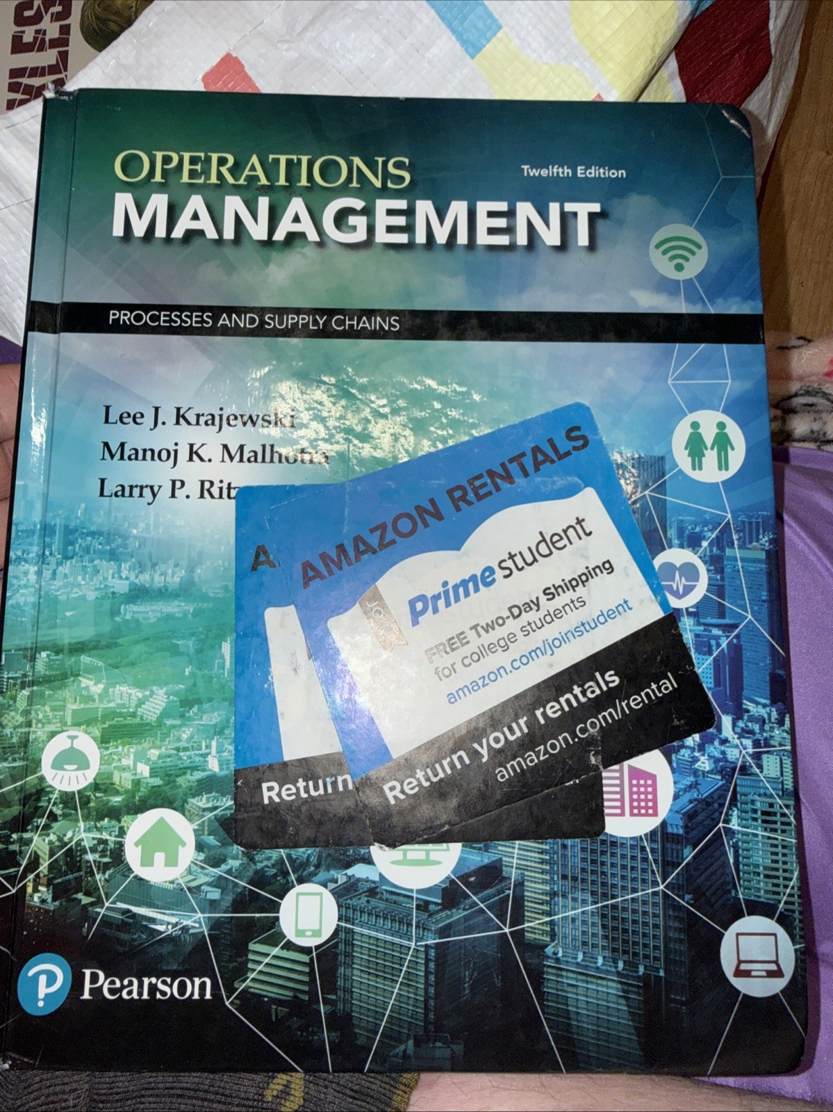 Operations Management : Processes and Supply Chains by Larry Ritzman, Lee…