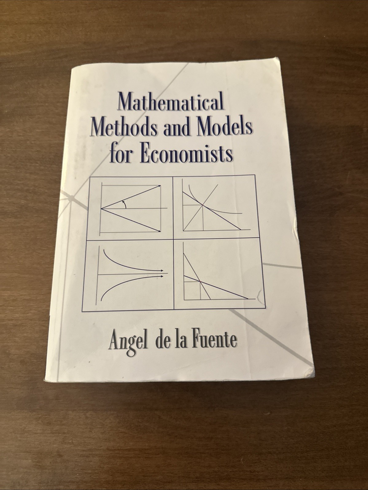 Mathematical Methods and Models for Economists by Fuente NO WRITING ON TEXT