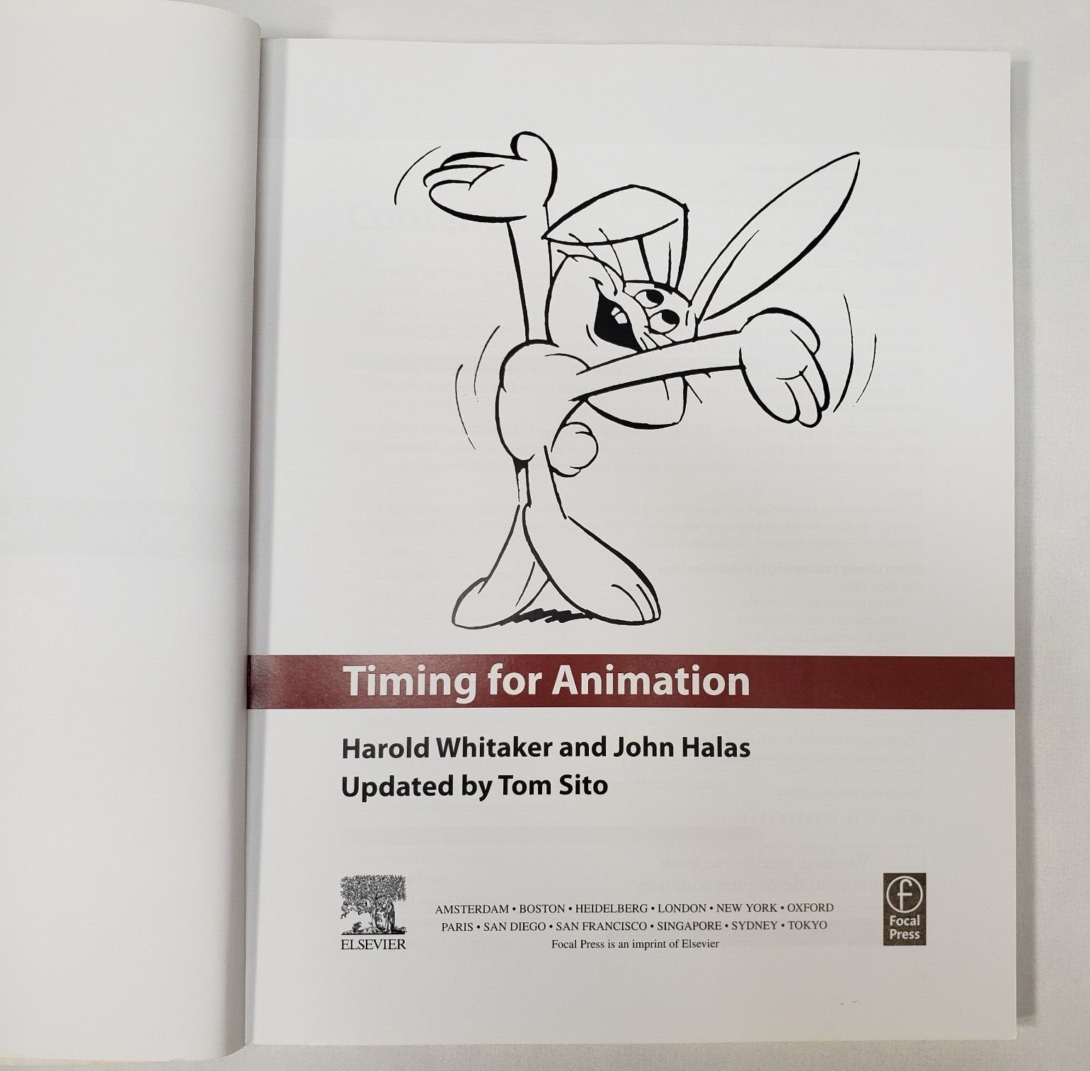 Timing For Animation Graphics Paperback 2nd Edition Harold Whitaker Tom Sito