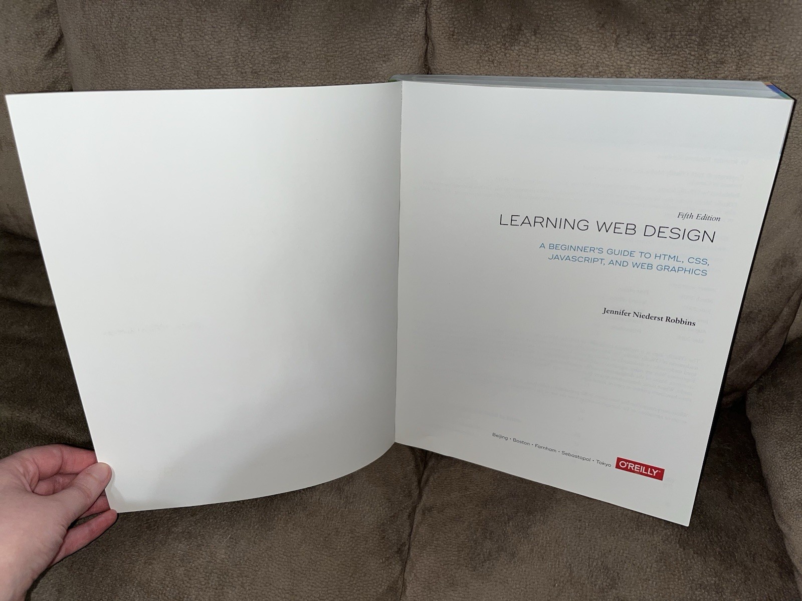 Learning Web Design: A Beginner’s Guide to HTML – 5th Edition Textbook Robbins