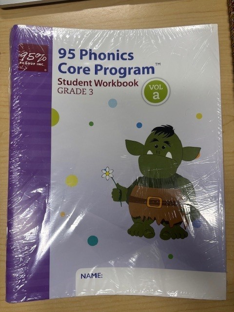 95 Phonics Core Program, Gr. 3-Student Workbook Set for 5 (Volumes a, b, c, & d)
