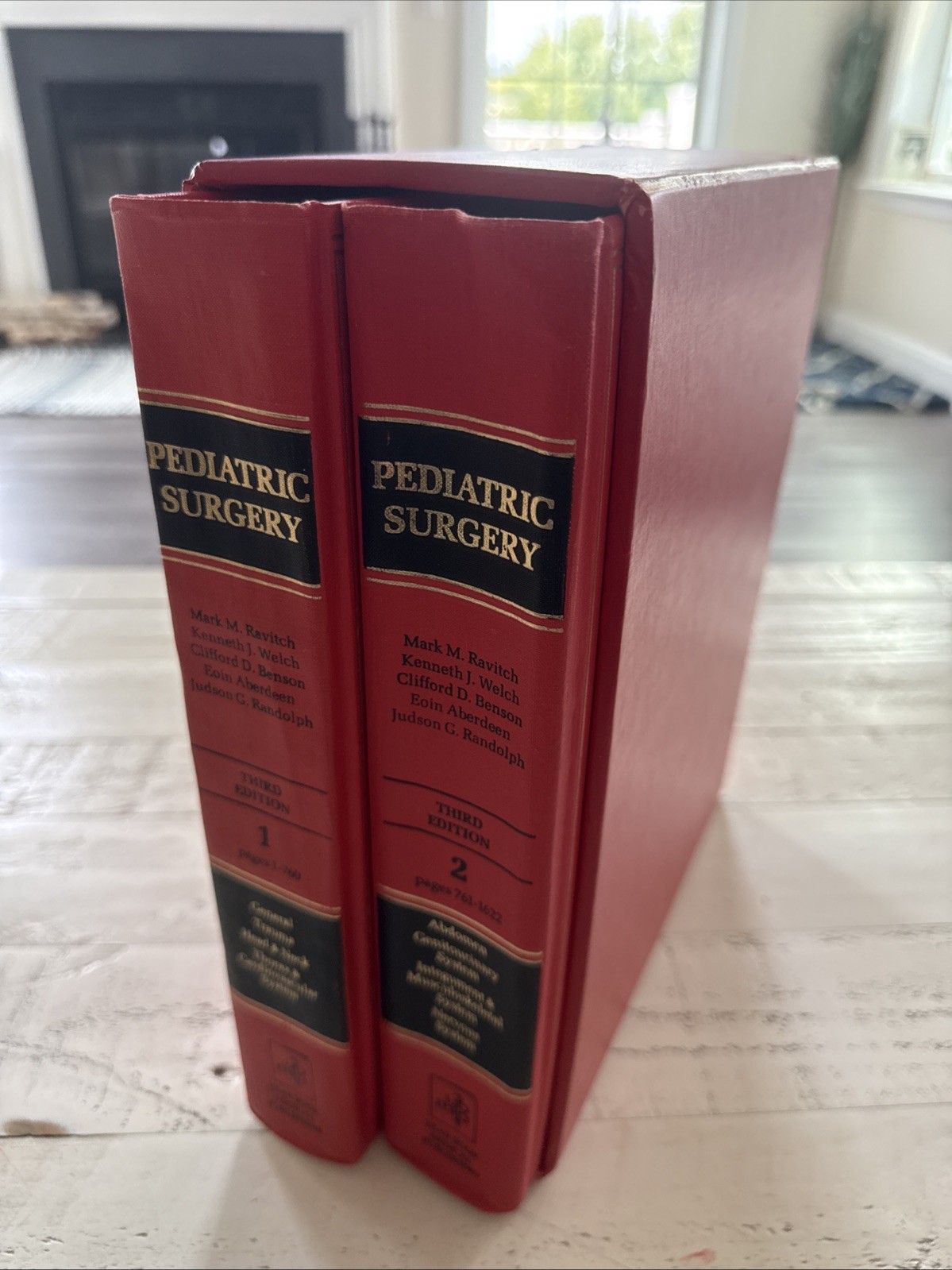 Pediatric Surgery 3rd Ed Vol 1-2 HC Slipcase Ravitch Welch 1979 Medical Set