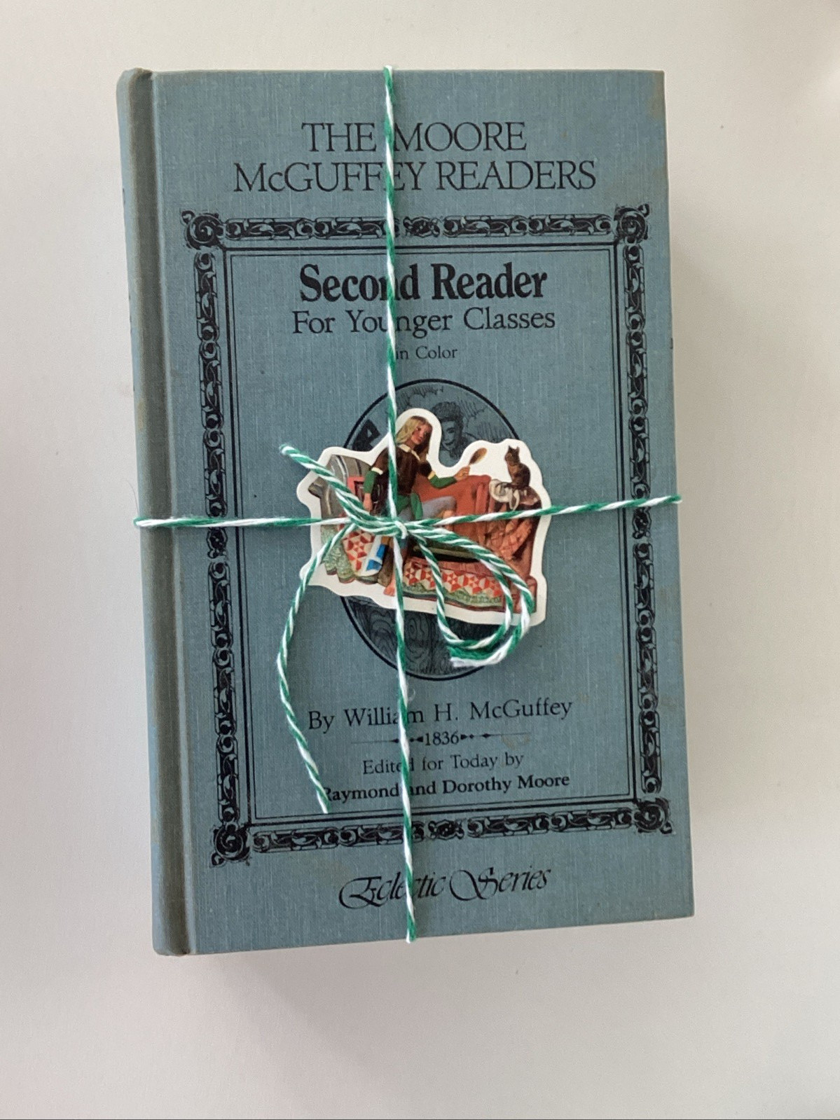 Moore McGuffey Readers Second Third Fourth Reader Books Hardcover Set of 3