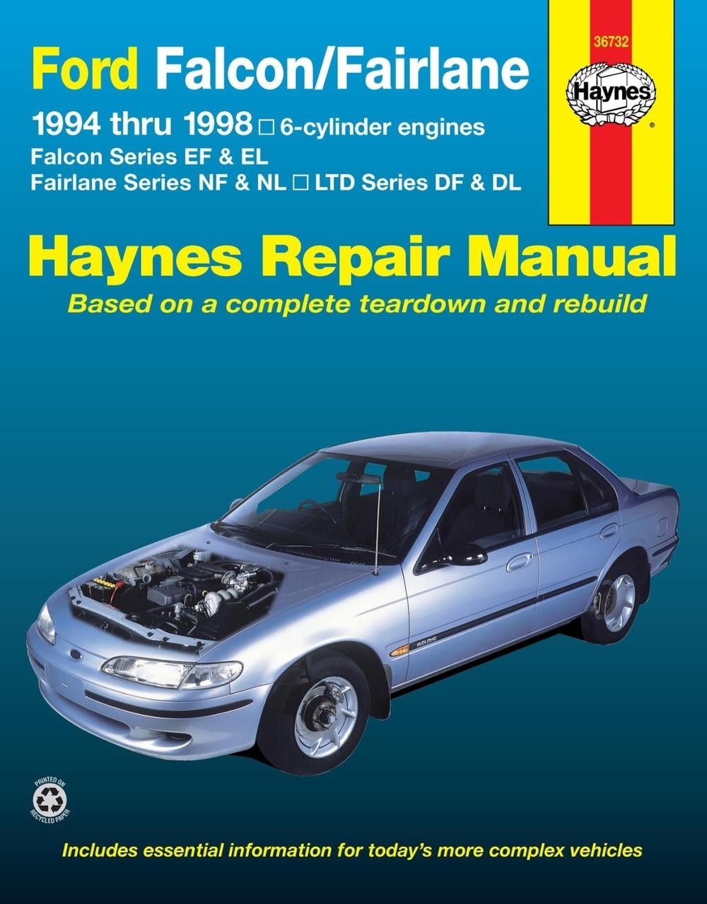 Ford Falcon & Fairlane (94 – 98): 1994 to 1998 by Haynes Publishing (English) Pa