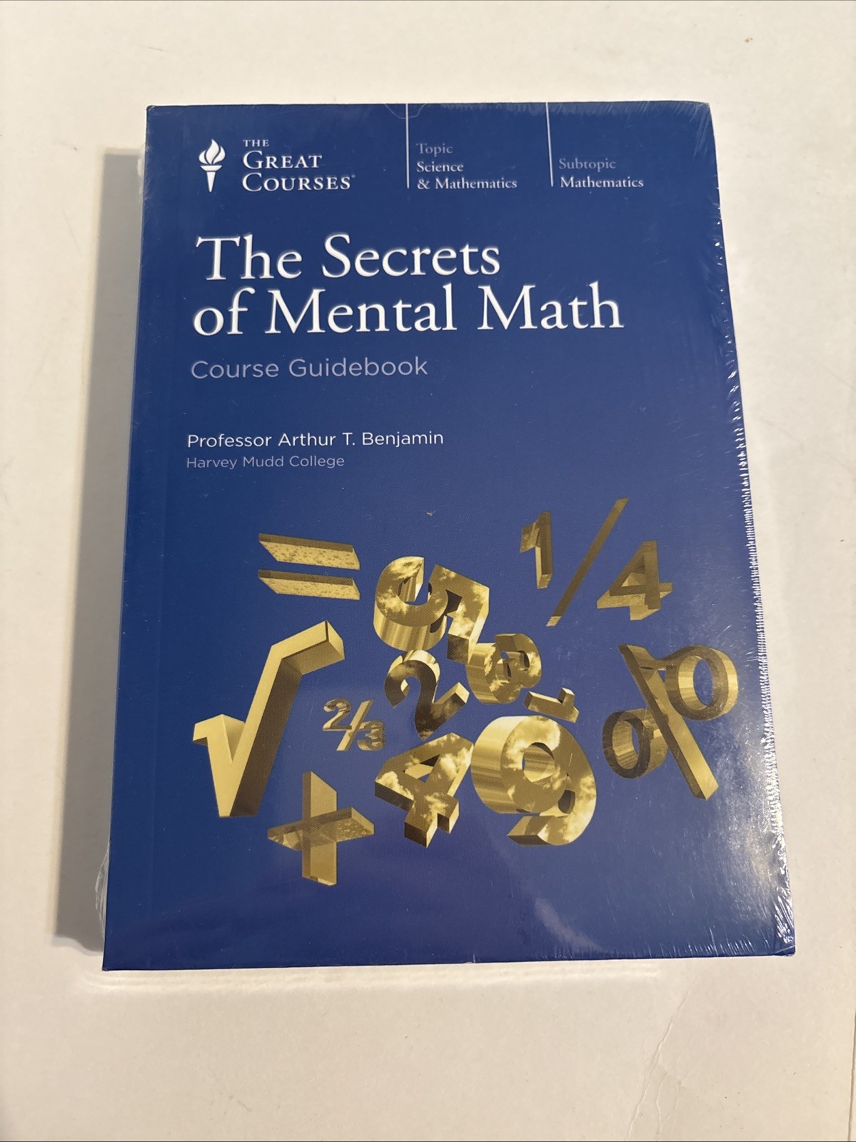 BRAND NEW! Secrets of Mental Math by Arthur T. Benjamin Dvd And Book