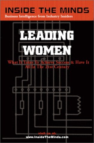 INSIDE THE MINDS : LEADING WOMEN – CEOS FROM BARCLAYS, By Aspatore Books Staff