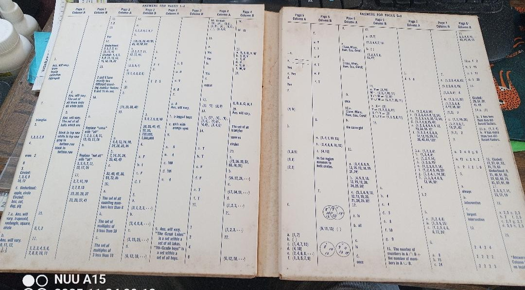 Understanding and Using Sets, Ginn Arithmetic Enrichment Program 1962 John Marks