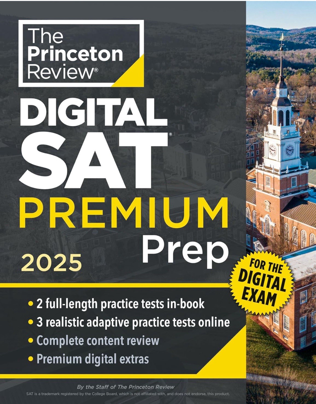 Princeton Review Digital SAT Premium – Paperback, by The Princeton Review – NEW