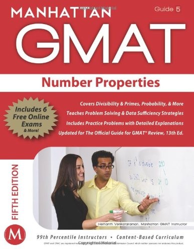 Number Properties GMAT Strategy Guid…, Manhattan GMAT