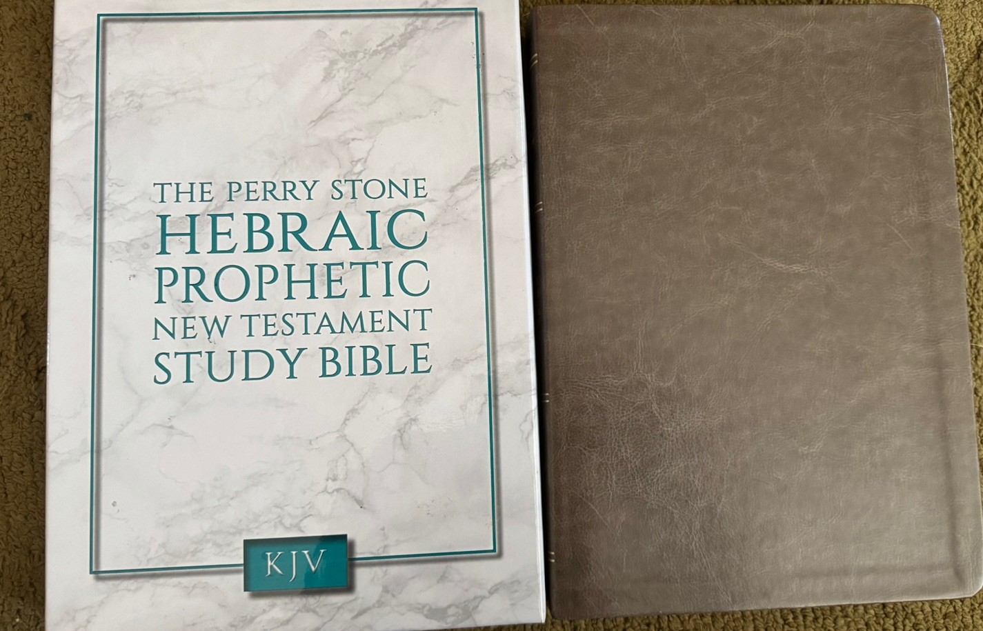 The Perry Stone Hebraic Prophetic New Testament Study Bible With Box