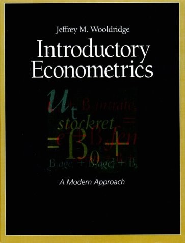 Introductory Econometrics: A Modern Approach – hardcover Wooldridge, Jeffrey…