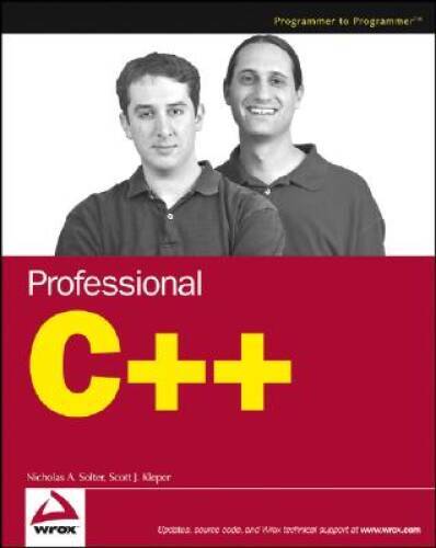 Professional C++ – Paperback By Solter, Nicholas A. – GOOD