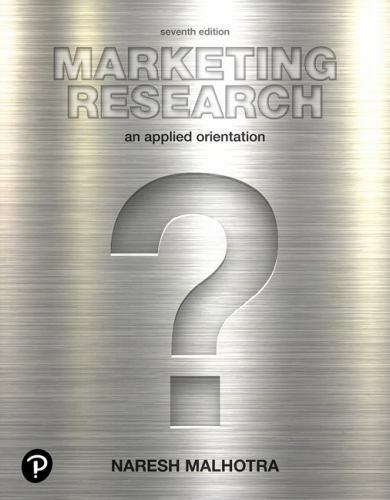 Marketing Research: An Applied Orientation (What’s New in Marketing) by Malhotr
