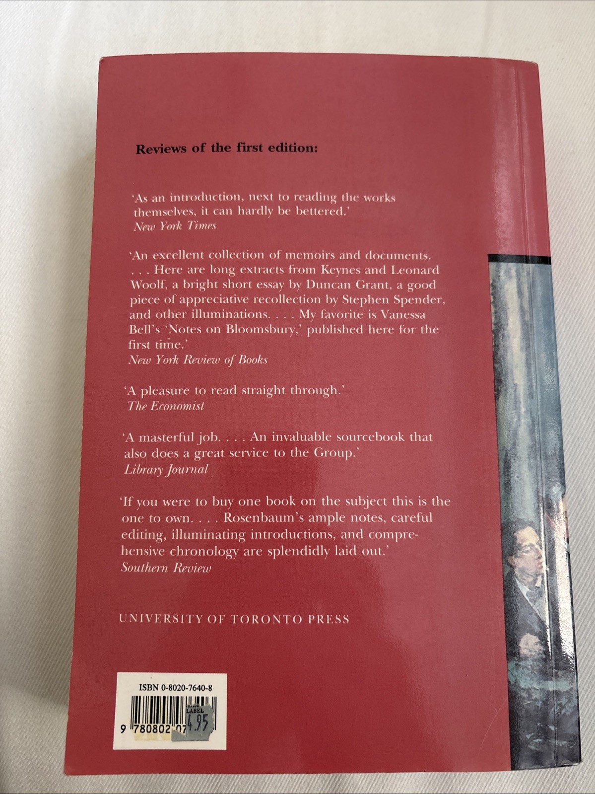 Bloomsbury Group : A Collection of Memoirs and Commentary Revised Ed. PB 1995