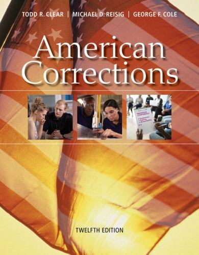 American Corrections – hardcover, Todd R Clear, 133755765X
