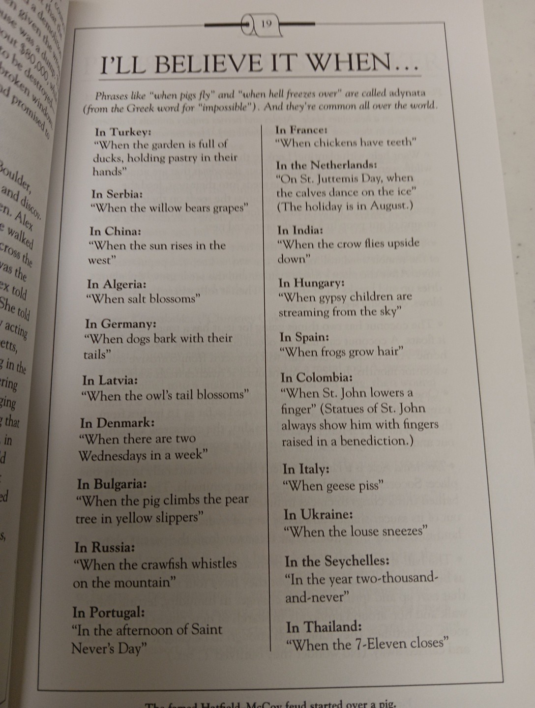 BATHROOM READER 27 EDITION BY UNCLE JOHN’S 542 PAGES OF FANCINATING FACTS