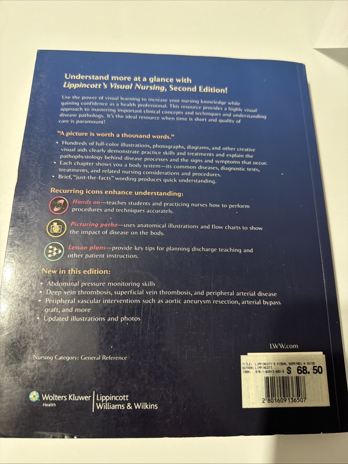 Lippincott Visual Nursing 2nd Edition Guide Diseases Skills Treatments RN LPN