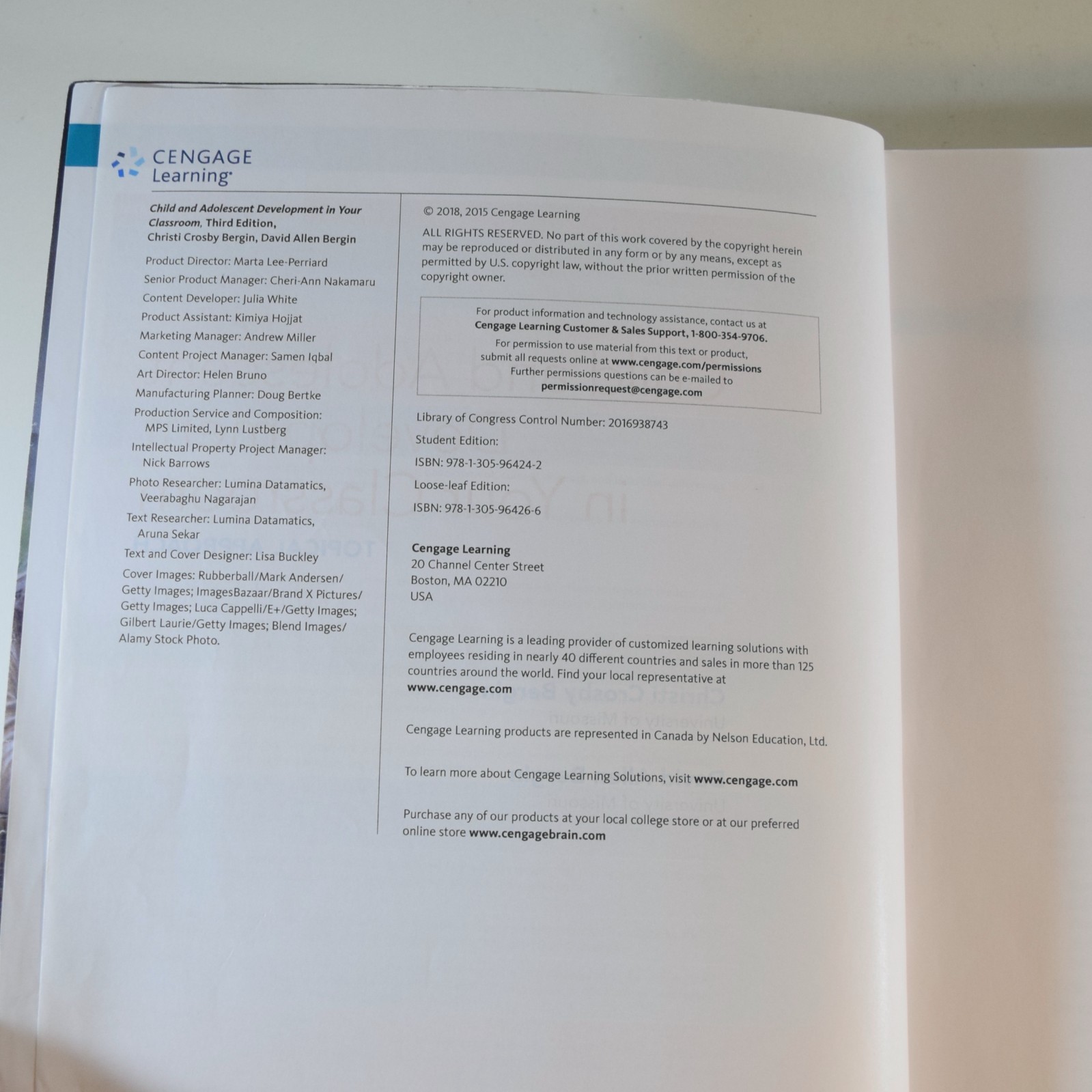 Child & Adolescent Development in Your Classroom, Topical Approach – 3rd Edition
