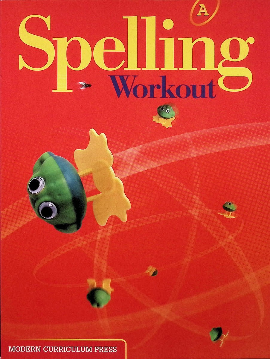 1st Grade 1 MCP Spelling Workout Level A Modern Curriculum Press Student Edition