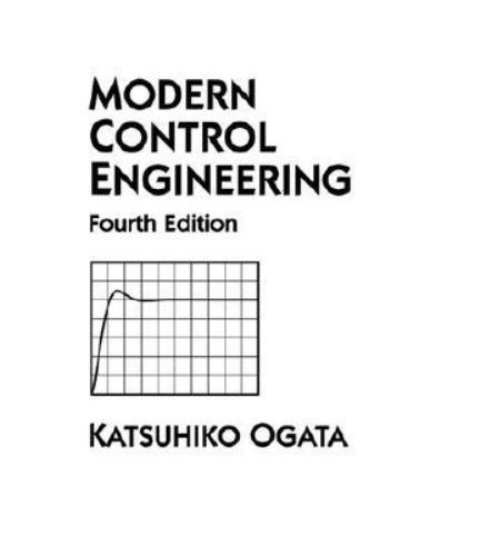 Modern Control Engineering by Katsuhiko Ogata (2001, Hardcover) VERY GOOD