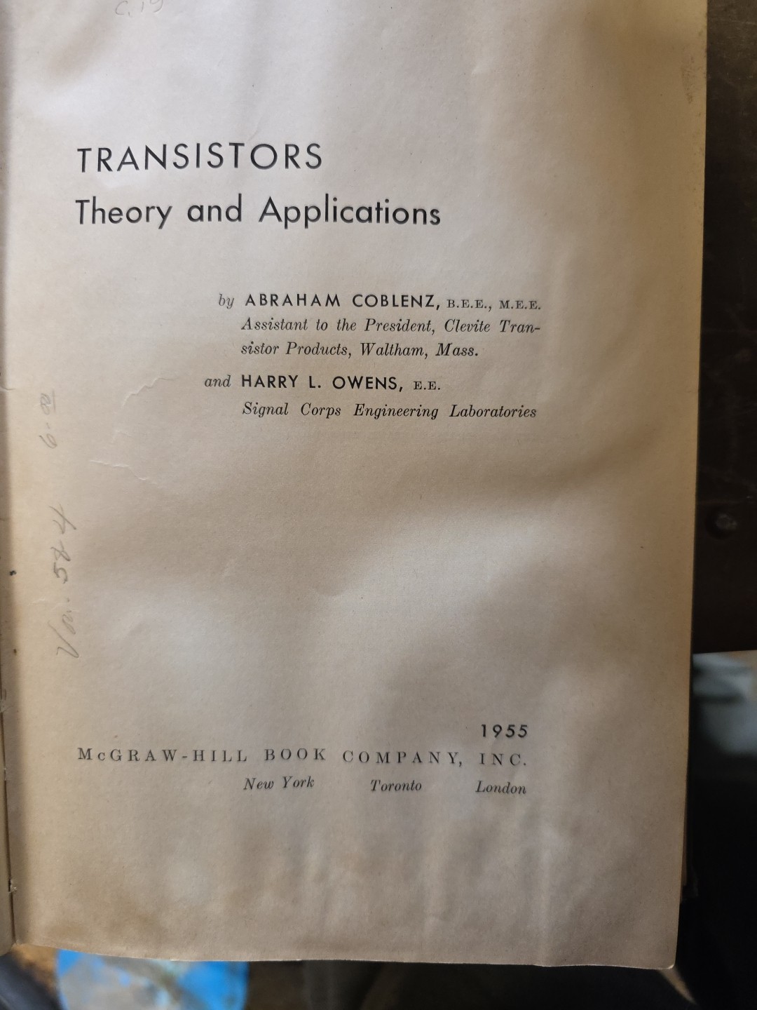 Transistors: Theory And Applications