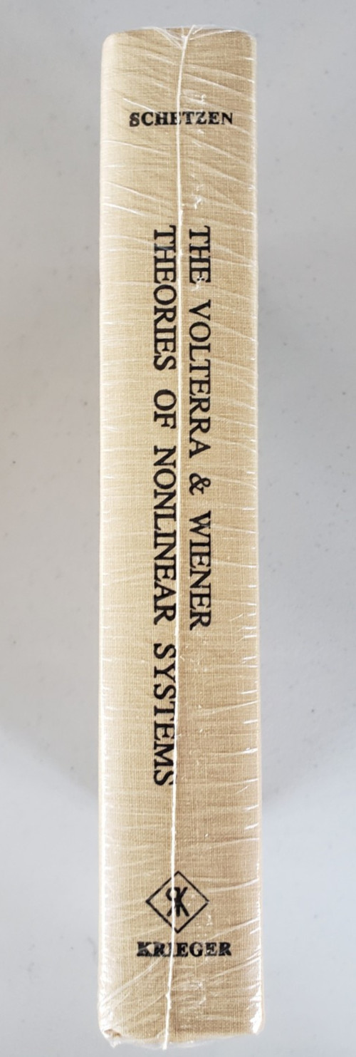 The Volterra & Wiener Theories of Nonlinear Systems, Schetzen ~ Krieger 1989 NEW