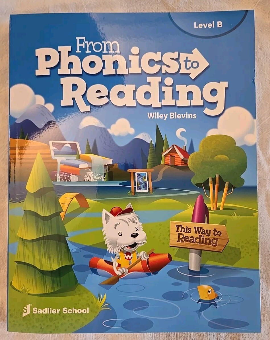 From Phonics to Reading Level B – Paperback By Wiley Blevins – NEW