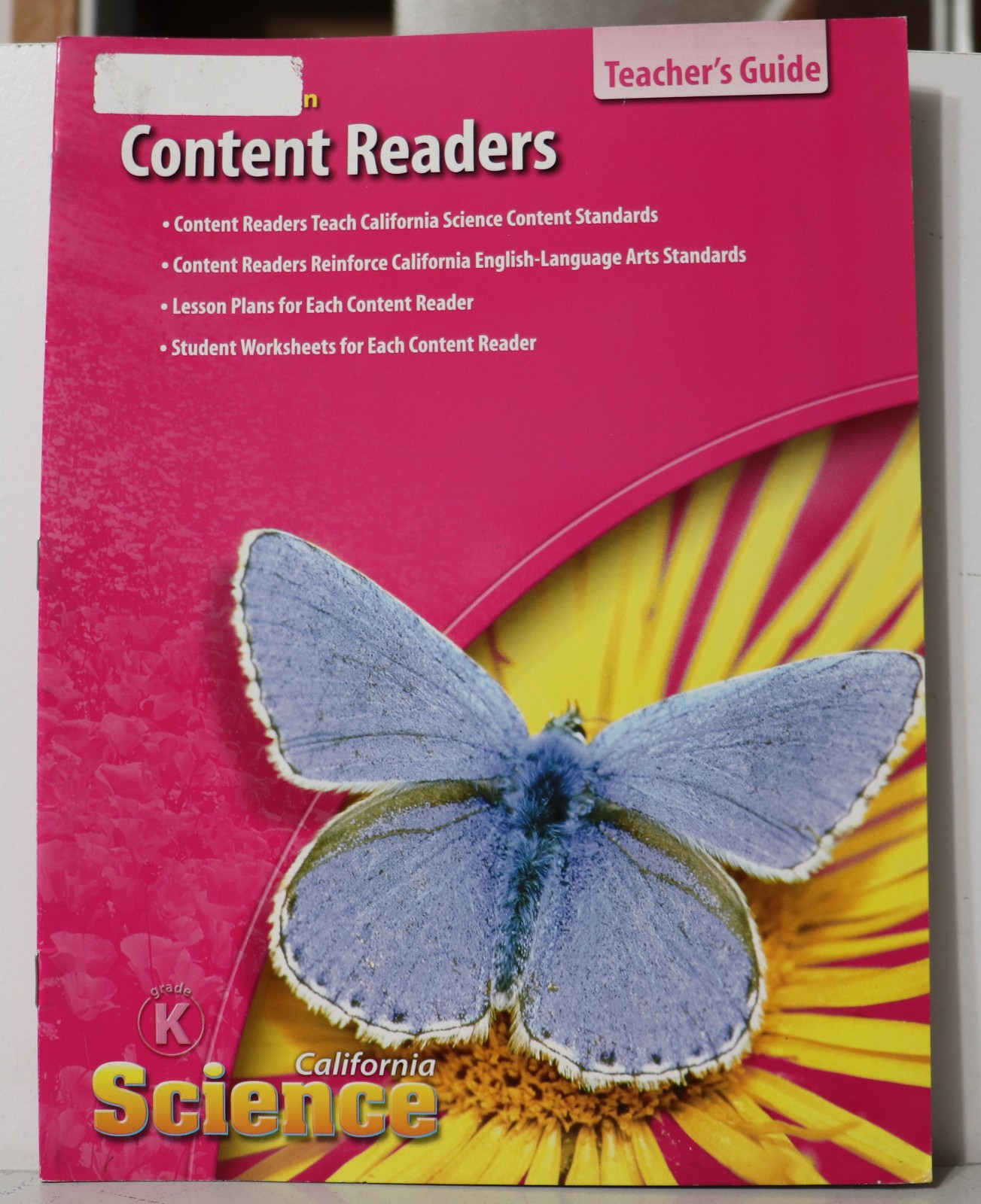Pearson Scott Foresman California Science Content Readers Teachers Guide Grade K