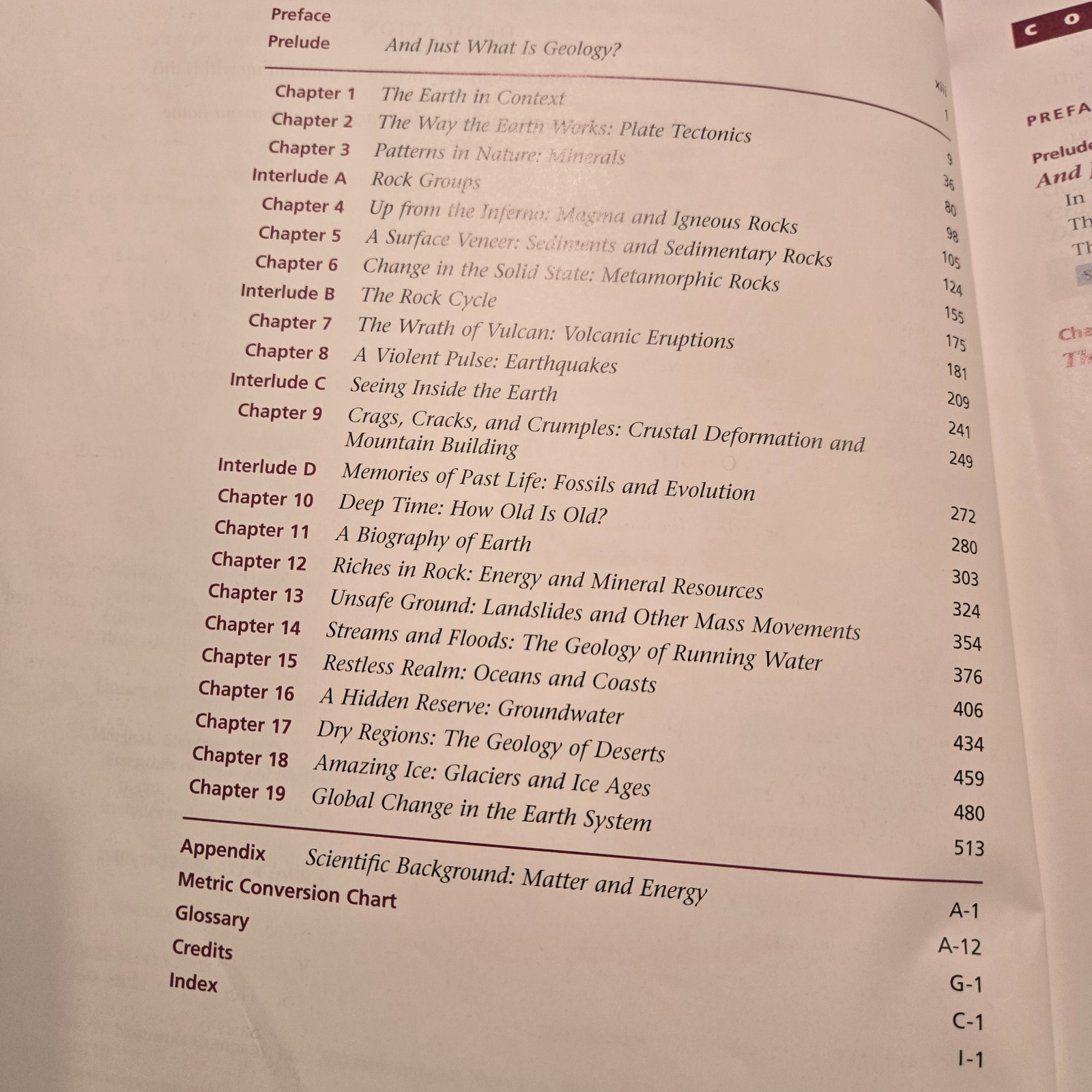 Essentials of Geology by S. Marshak