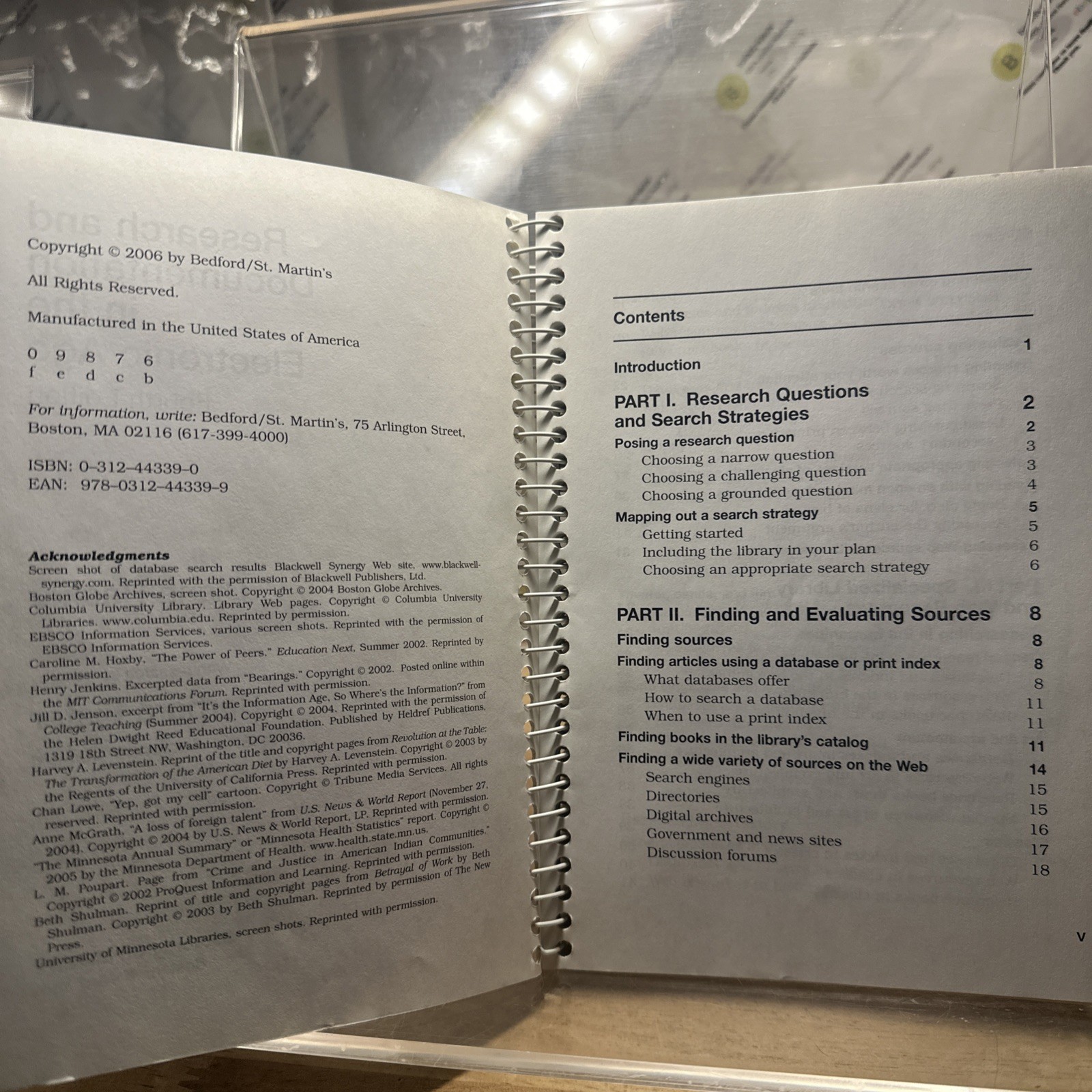 Research and Documentation in the Electronic Age 4 by Diana Hacker (2005, PB)