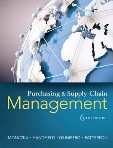 Purchasing and Supply Chain Management – Hardcover By Monczka, Robert M. – GOOD