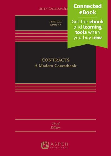 Contracts: A Modern Coursebook – Hardcover, by Ben Templin; David – Very Good