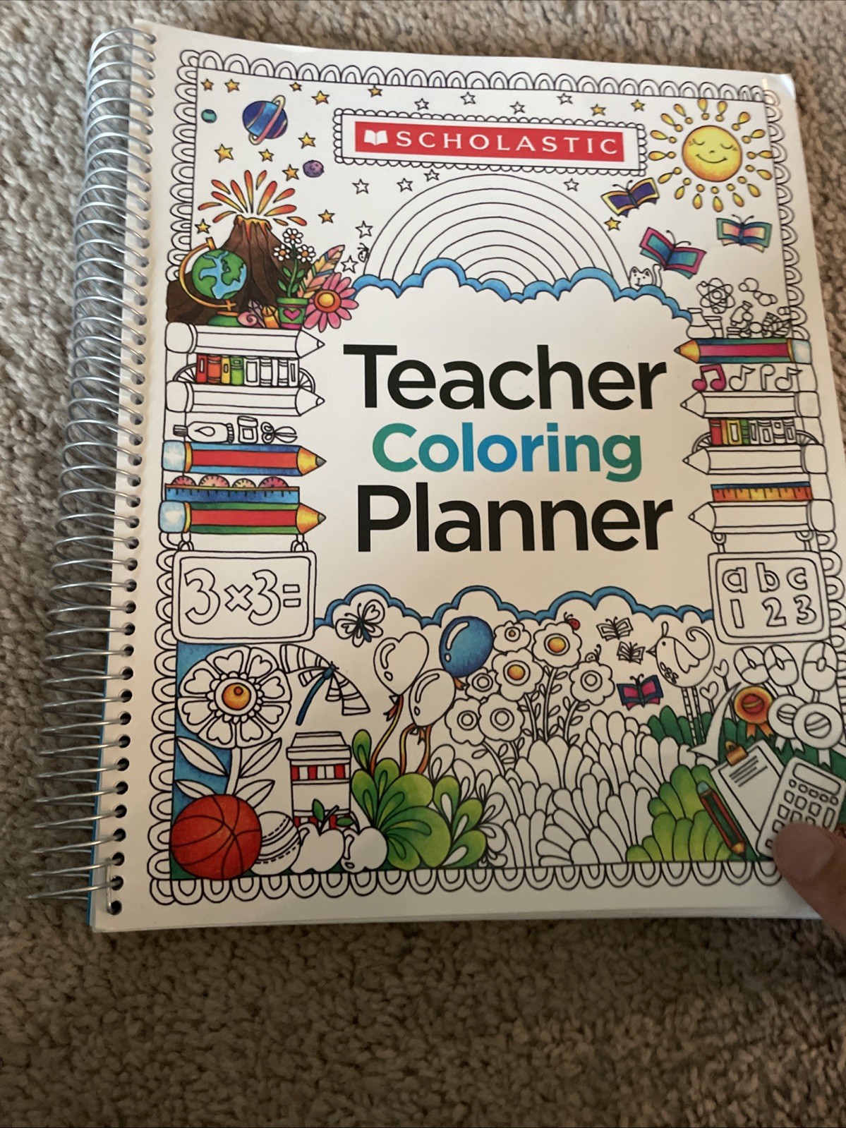 Teacher Coloring Planner