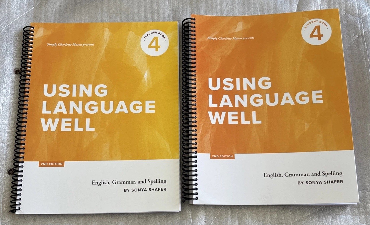 Simply, Charlotte, Mason, Using Language, Well Student Book And Teacher Guide 4