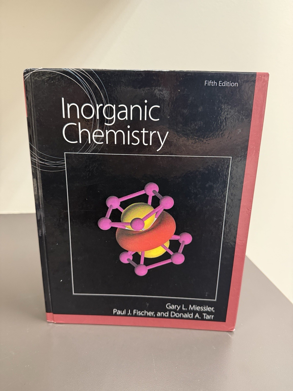 Inorganic Chemistry – Hardcover, by Miessler, Fischer, Tarr(Very Good)