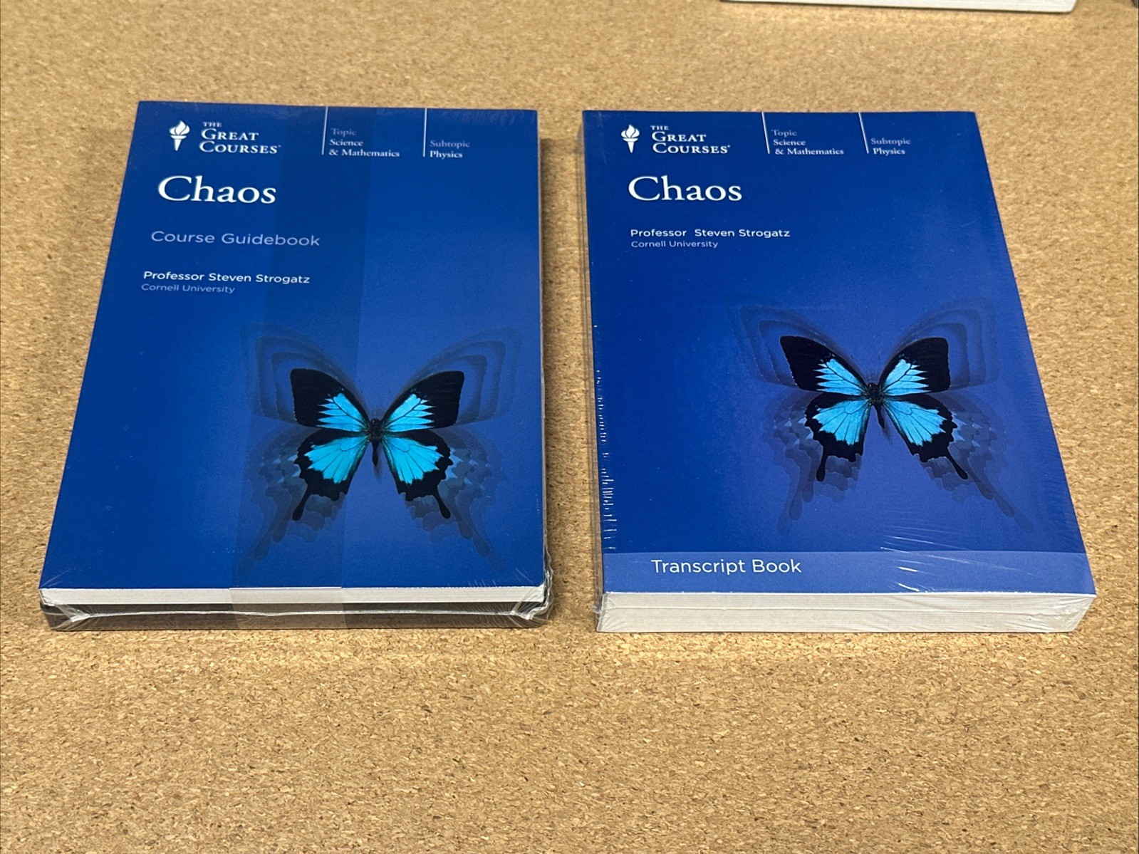 NEW The Great Courses: Chaos Parts 1 & 2 DVD + Guidebook + Lecture Book Strogatz