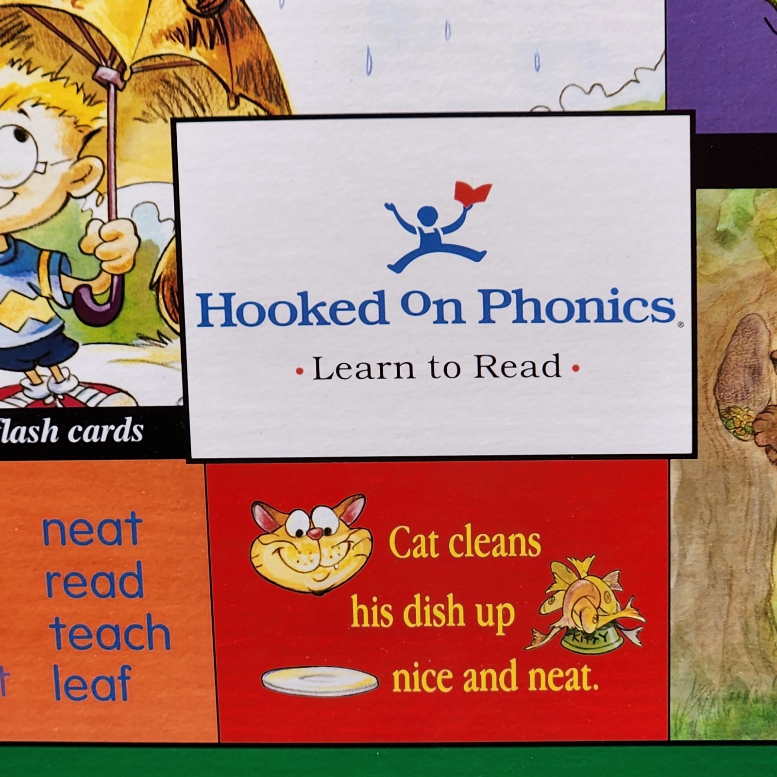 Hooked On Phonics Learn To Read Level 4 Box Set Workbook Books Cassettes Vintage