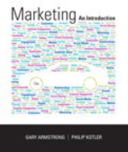 Marketing: An Introduction; 12th Editi- 9780133451276, Gary Armstrong, paperback