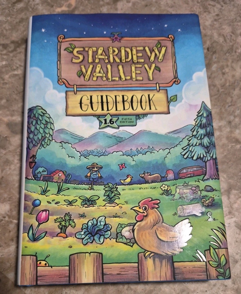 Stardew Valley Guidebook Fifth Edition [Update 1.6] NEW SEALED Shrinkwrap