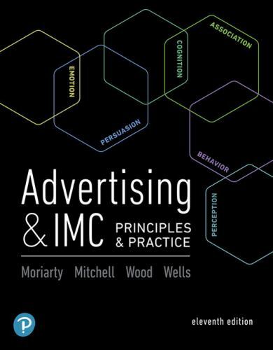 Advertising & IMC : Principles and Practice, Hardcover by Moriarty, Sandra; M…