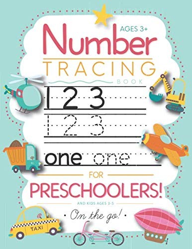 Number Tracing Book for Preschoolers and Kids Ages 3-5: … by Press, Modern Kid