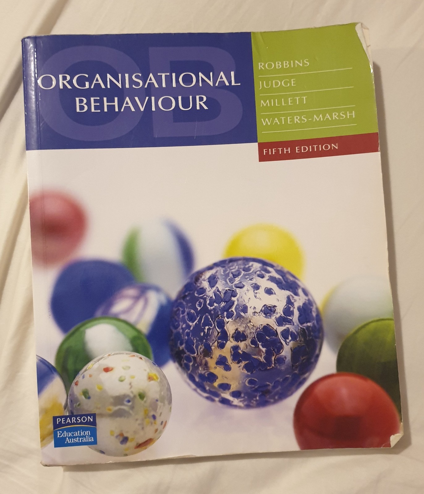 Organisational Behaviour 5th Fifth Edition Robbins Judge Millett Waters-Marsh