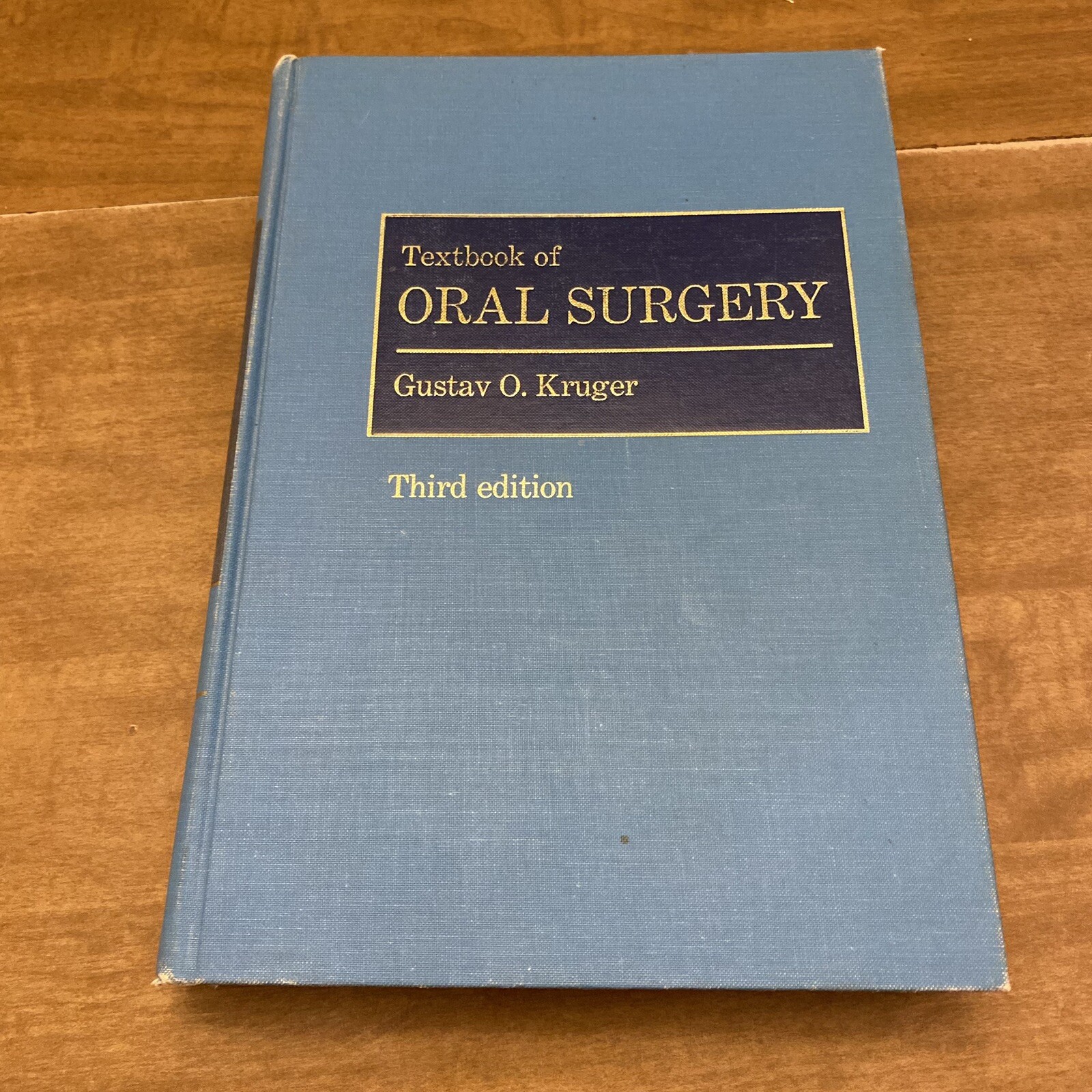 Textbook of Oral Surgery by Gustav O. Kruger (Hardcover) 3rd Edition 1968