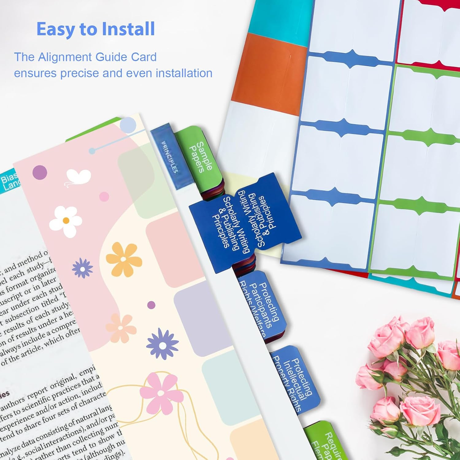 Index Tabs the APA Publication Manual 7Th Edition Book of American Psychological